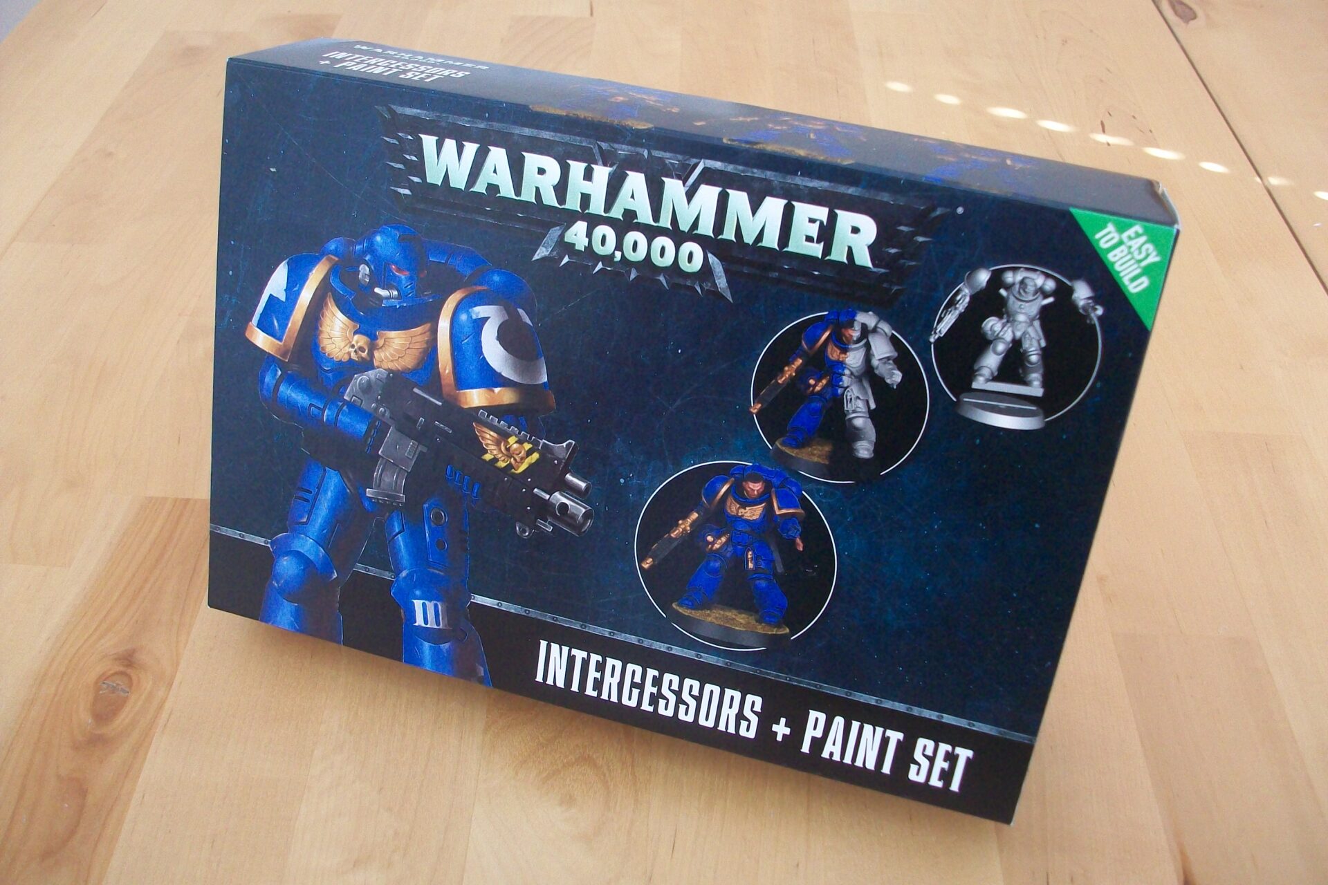 Paintbrush Model Starter Kit - Games Workshop Intercessors & Paint Set