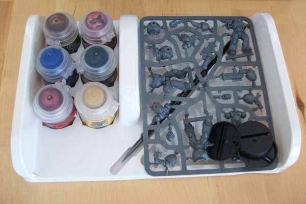 Paintbrush Model Starter Kit - Games Workshop Intercessors & Paint Set - Image 2