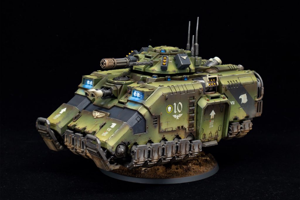 Why miniature figure painting is an art - look at this vehicle!