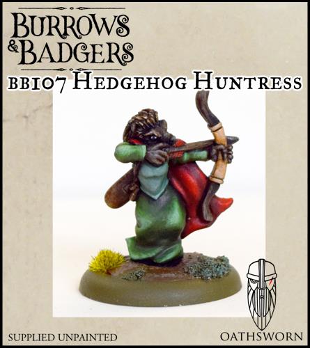 Burrows & badgers Hedgehog huntress