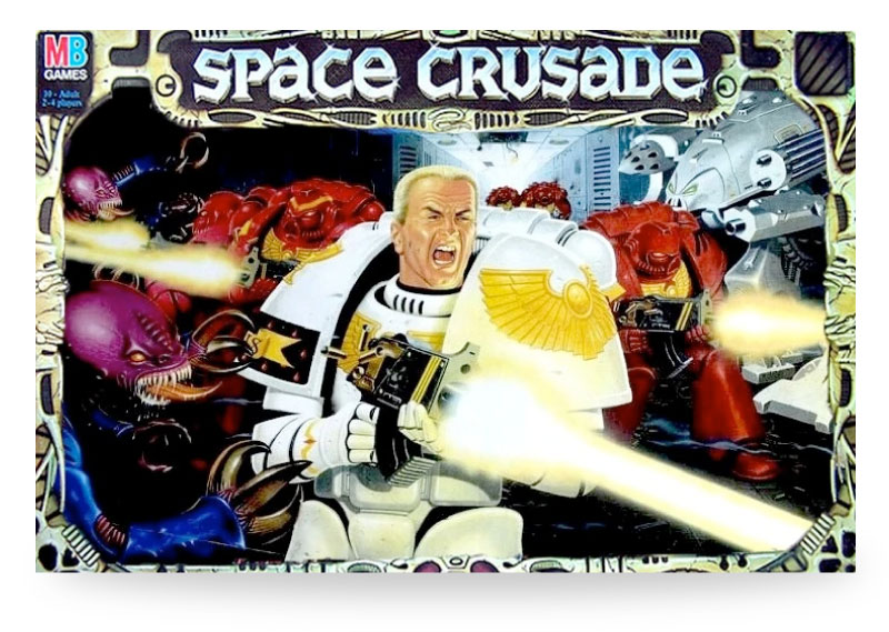 space crusade contents list uk - cover work box