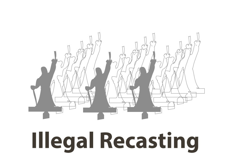 Is recasting miniatures illegal in the UK 