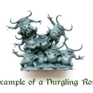 Buy single rows of plastic Nurglings (cluster)