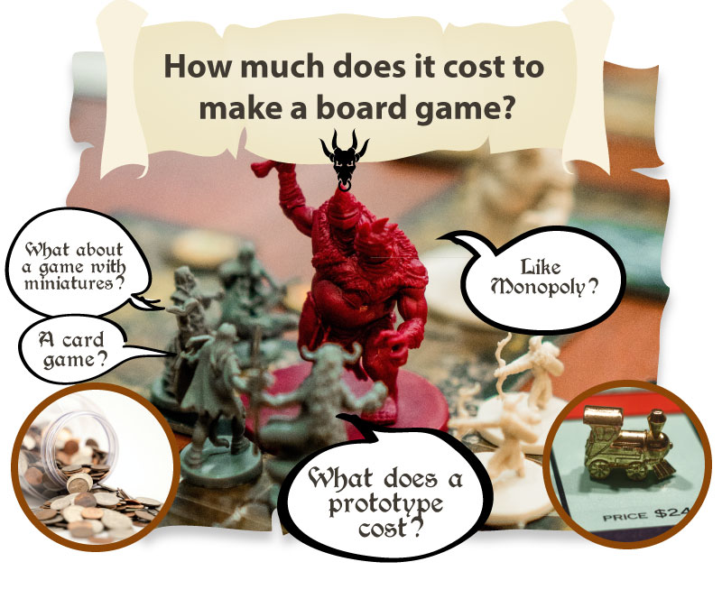 how much does it cost to make a board game title graphic