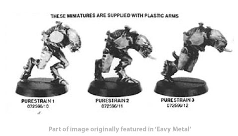 The evolution of Genestealers - rogue trader. 