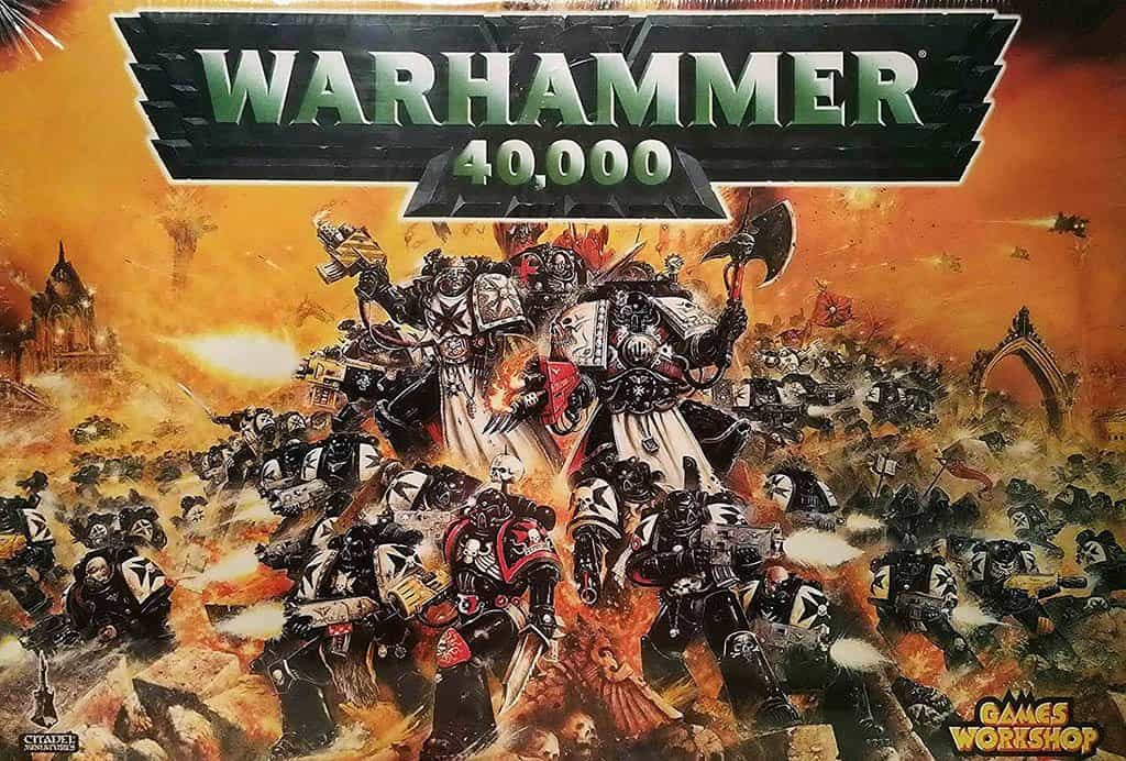 box contents for the 3rd edition of Warhammer 40k