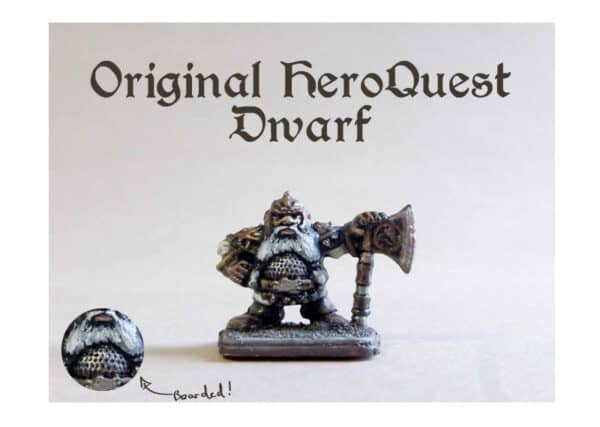 1989 HeroQuest Dwarf