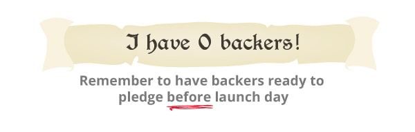 How many backers do you need to launch your board game?